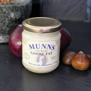 150gms Goose Fat. ORDER BEFORE 12TH DECEMBER. COLLECT FROM 16TH DECEMBER TO XMAS EVE
