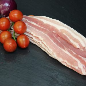 400grams Fresh Lean Streaky Bacon. ORDER BEFORE 12TH DECEMBER. COLLECT FROM 16TH DECEMBER TO XMAS EVE